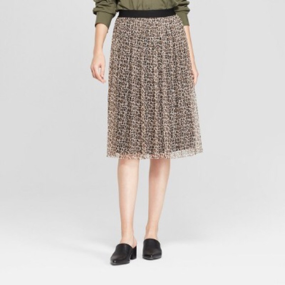 Leopard Tulle Skirt